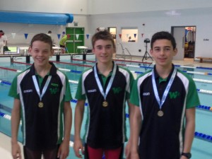 Worcester shine at County Champs - (from l-r) Matt Richards